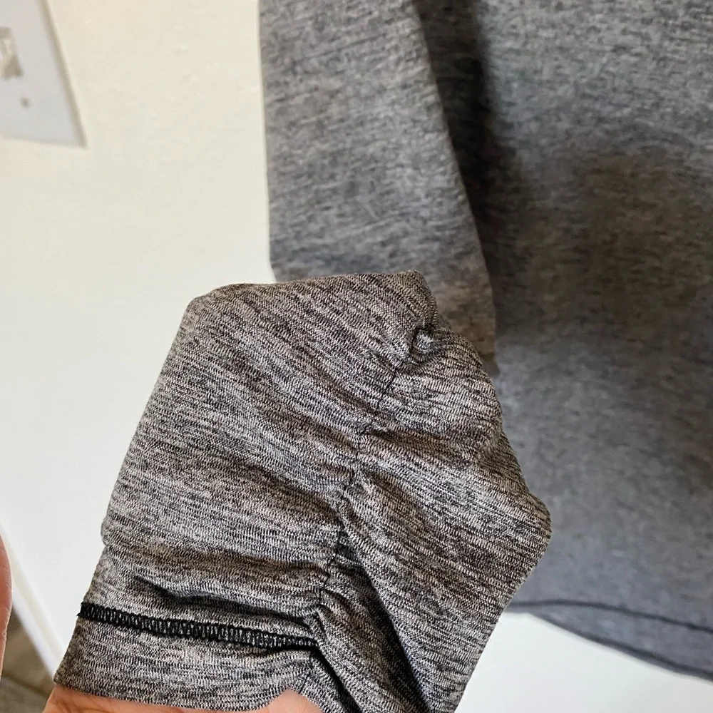 Champion Gray Quarter-Zip Pullover